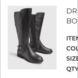 Lane Bryant Dream Cloud Quilted Riding Boot